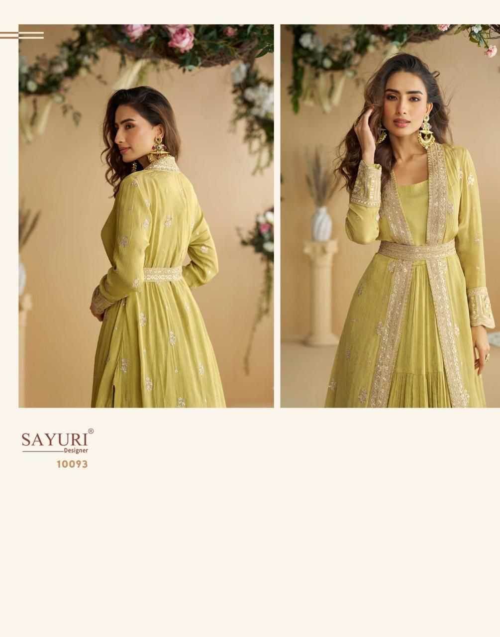 Heavy Chinnon Silk Embroidery Gown Belt - MYLUXURY LANE ENTERPRISE